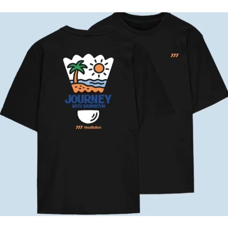 Summer Men's T-shirt Badminton - Badminton Asia 评论和价格