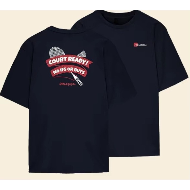 Summer Men's T-shirt Badminton - Badminton Asia 评论和价格
